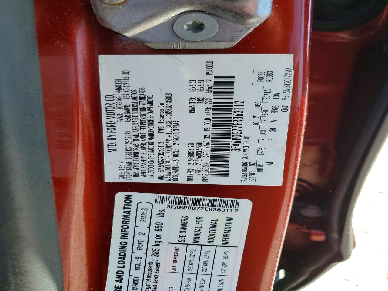 Ford Fusion S