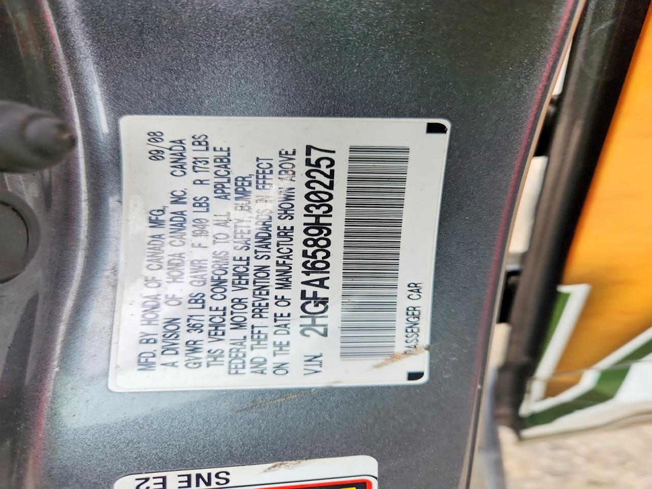 Honda Civic Lx