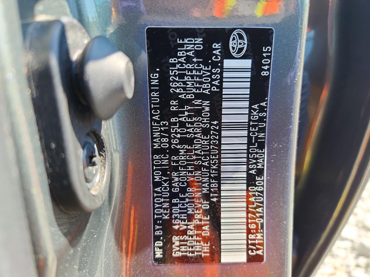 Toyota Camry Xle