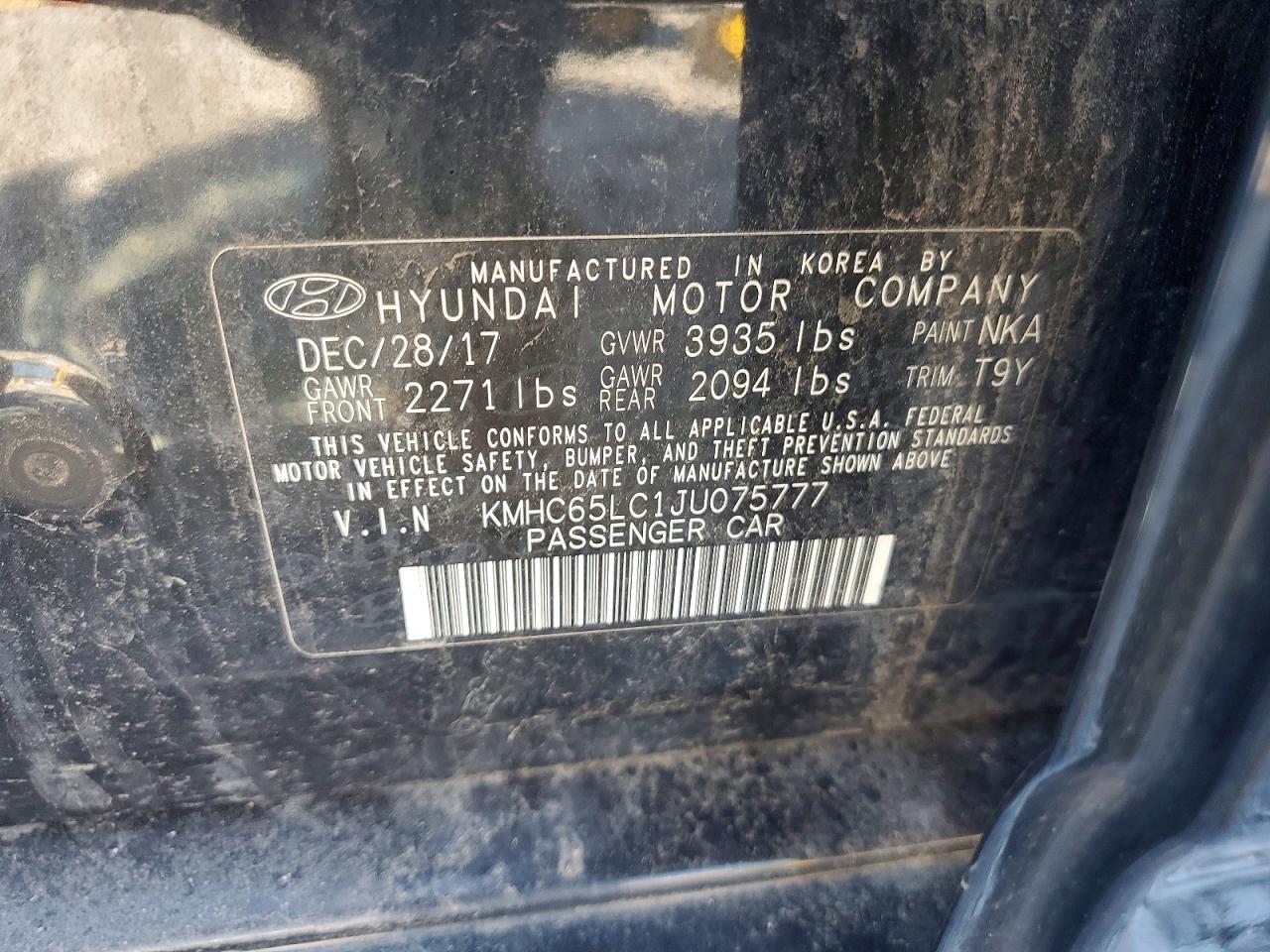 Hyundai Ioniq Blue