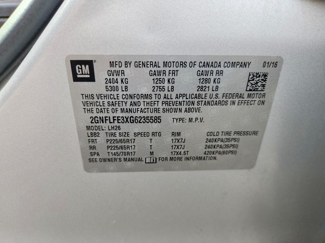 Chevrolet Equinox Lt