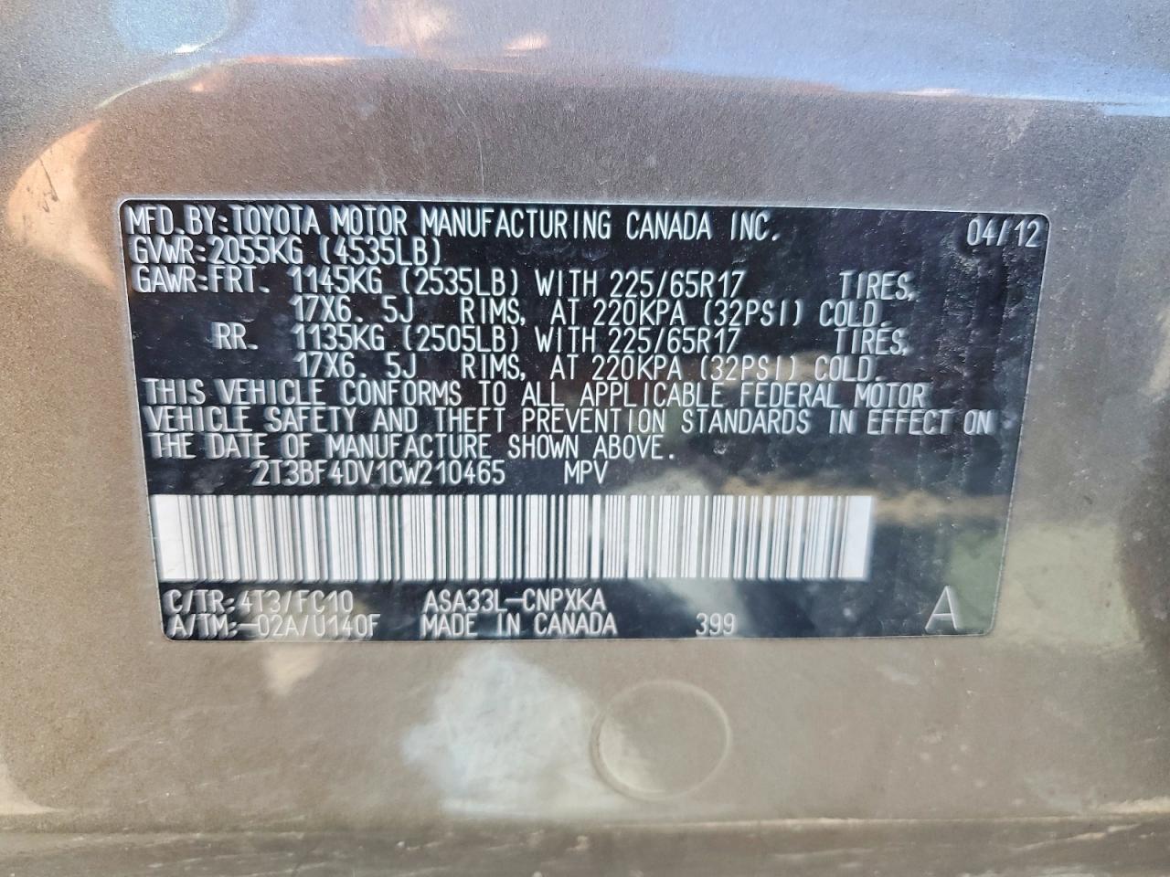 Toyota RAV4 Base