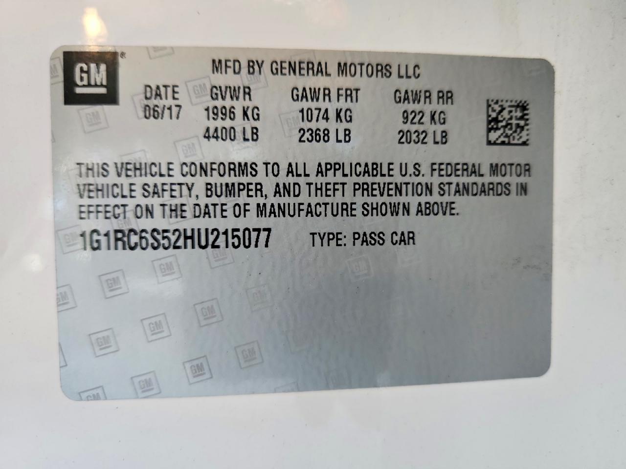 Chevrolet Volt Lt