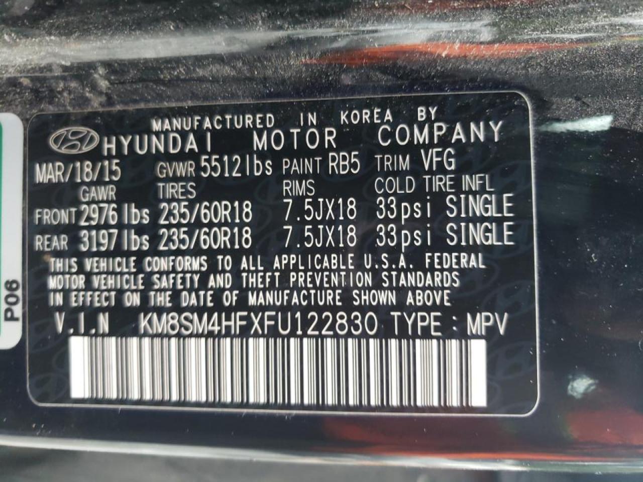 Hyundai SANTA FE Gls