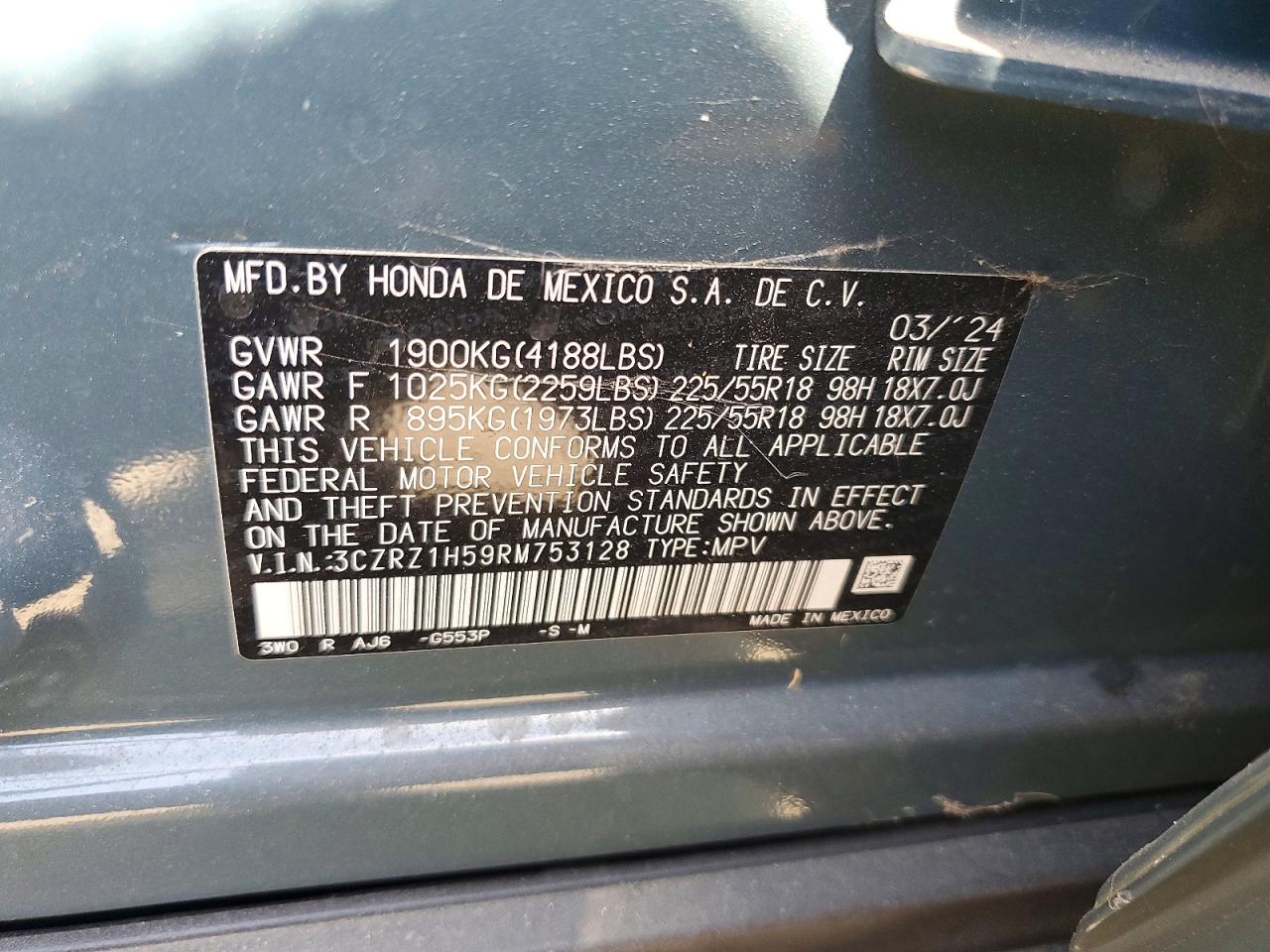 Honda HR-V Sport