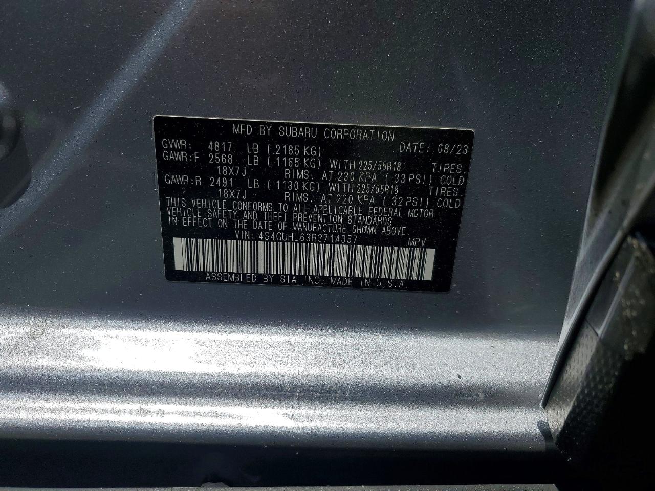 Subaru Crosstrek Limited