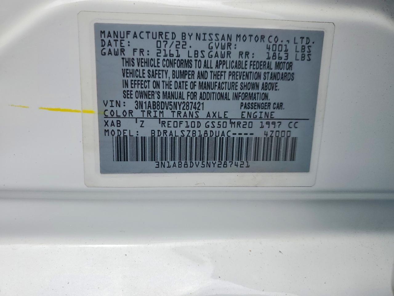 Nissan Sentra Sr