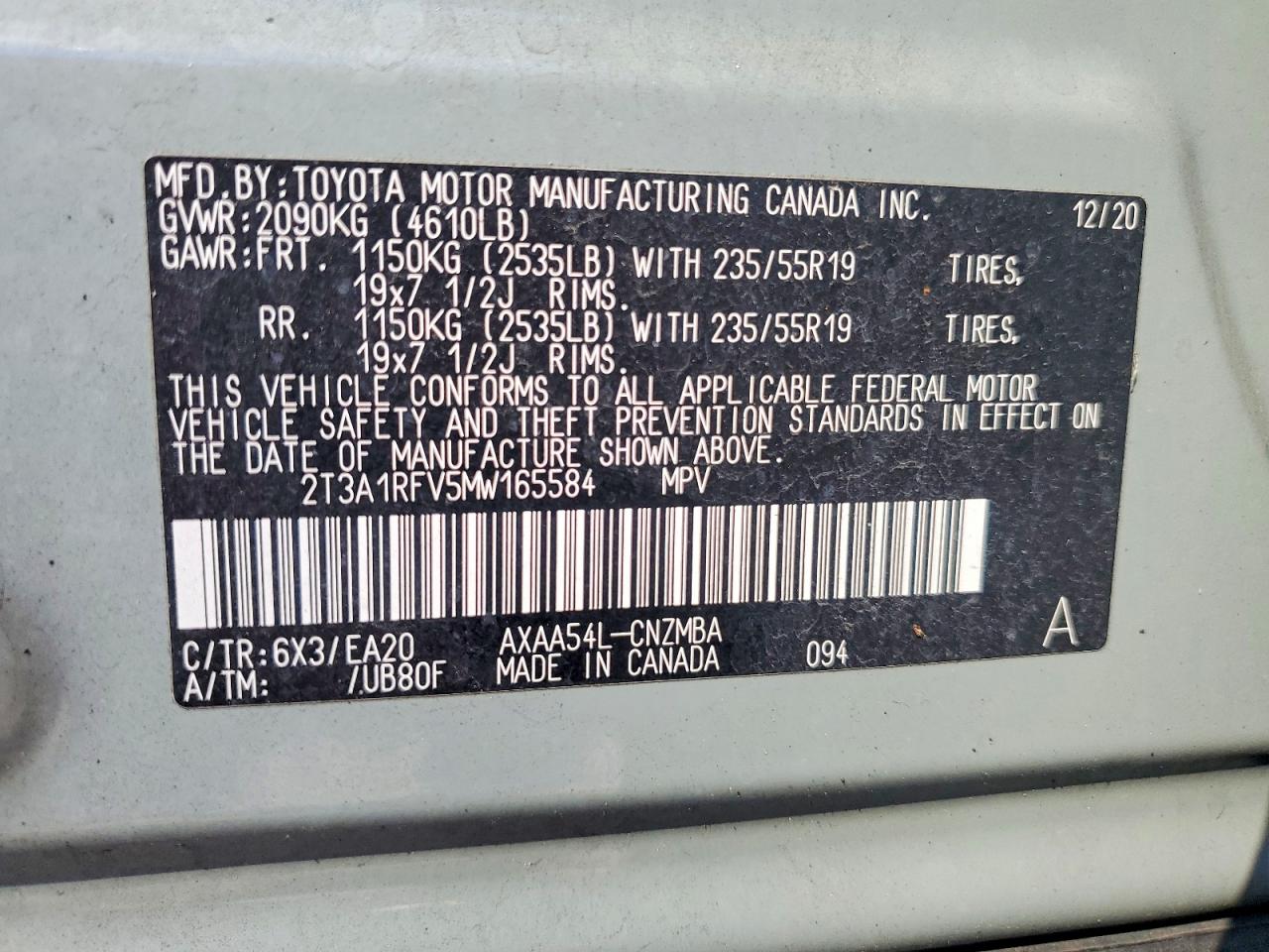 Toyota RAV4 Xle Premium
