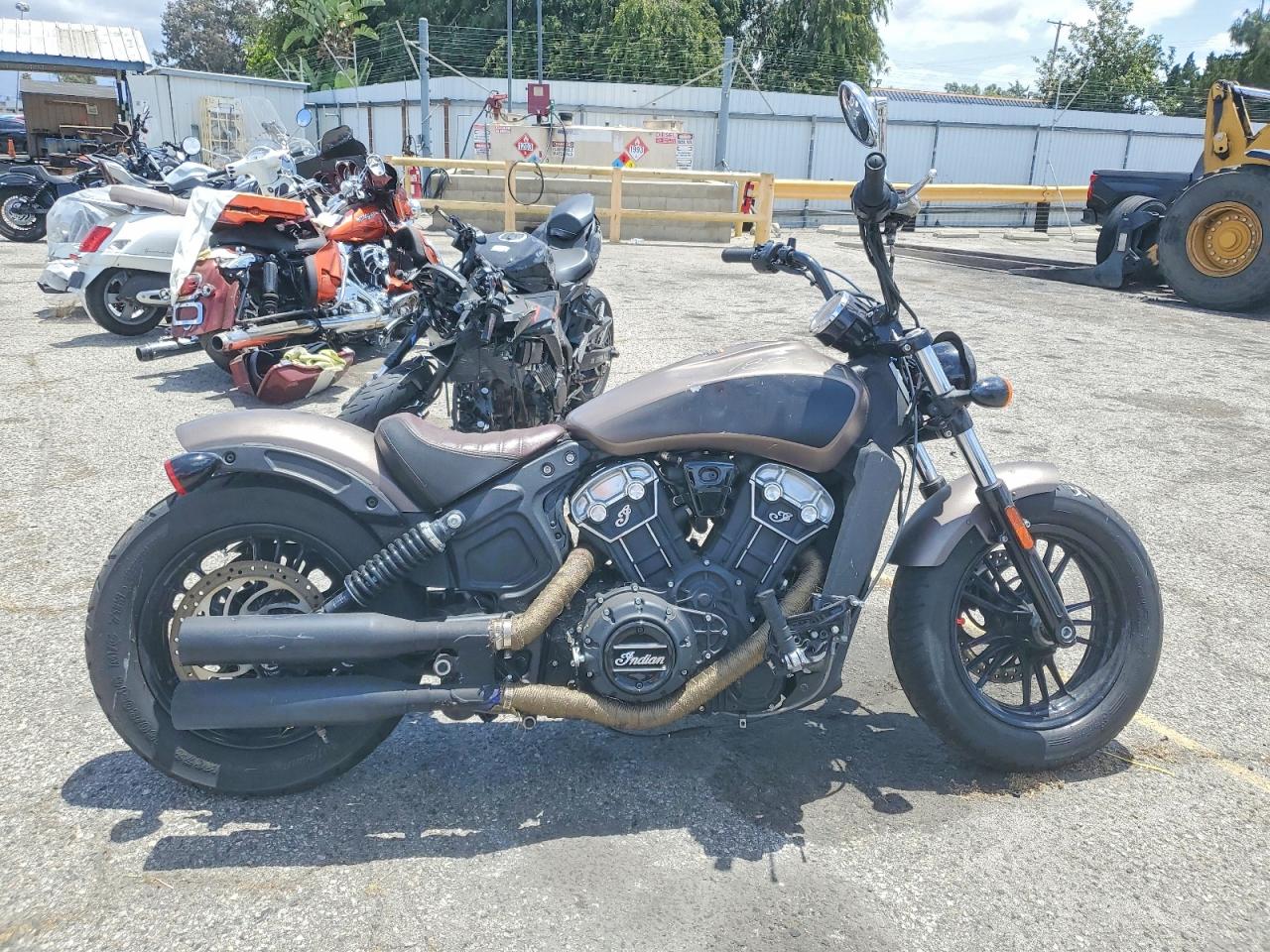 Salvage Indian Motorcycle Co. Motorcycle Image