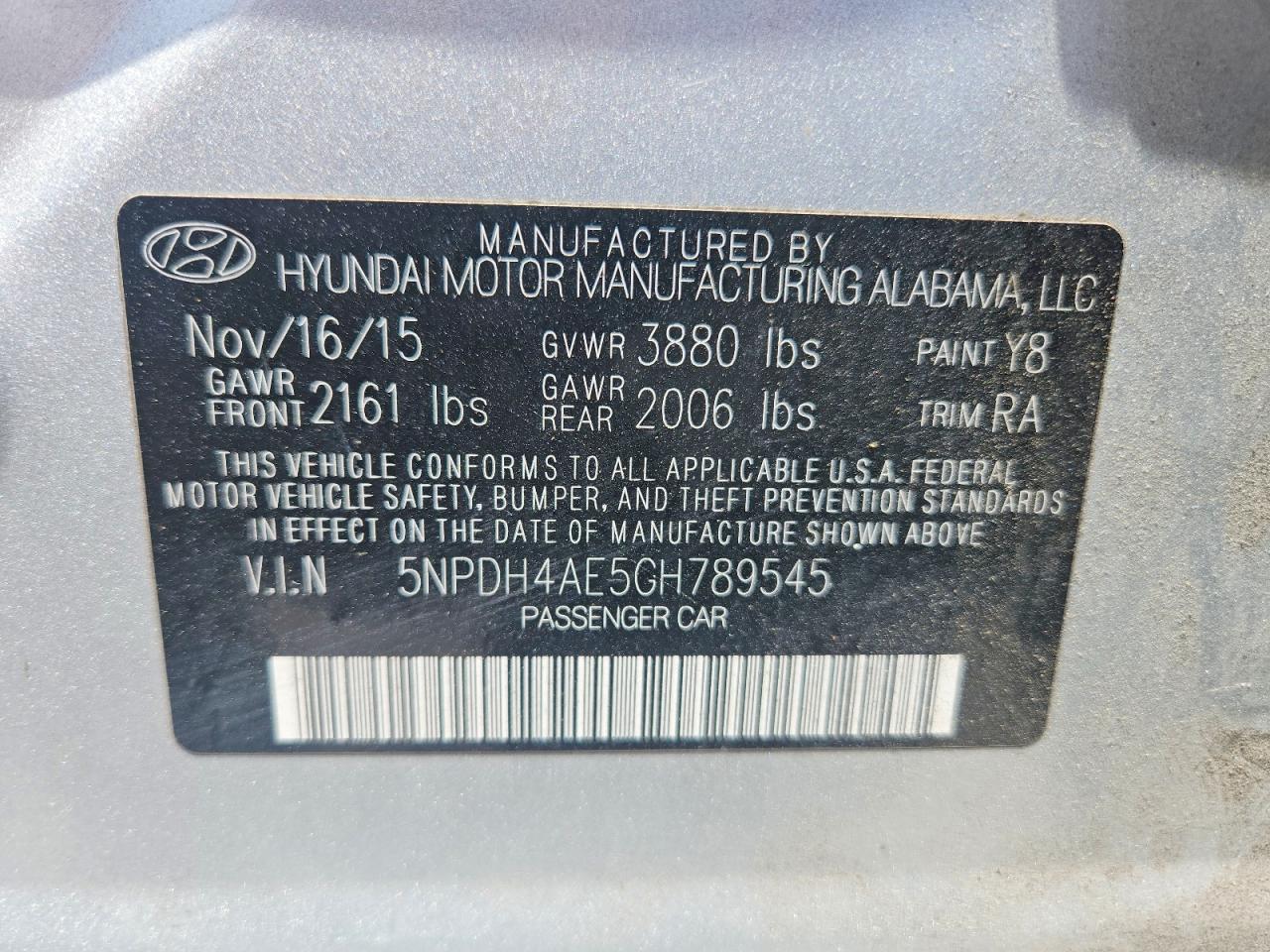 Hyundai ELANTRA Se