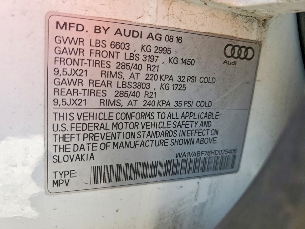 Audi Q7 Prestige