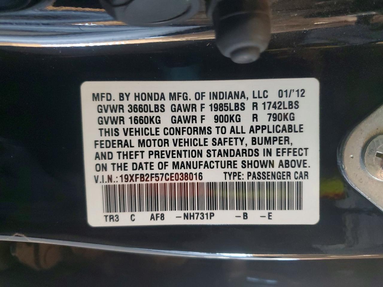 Honda Civic Lx