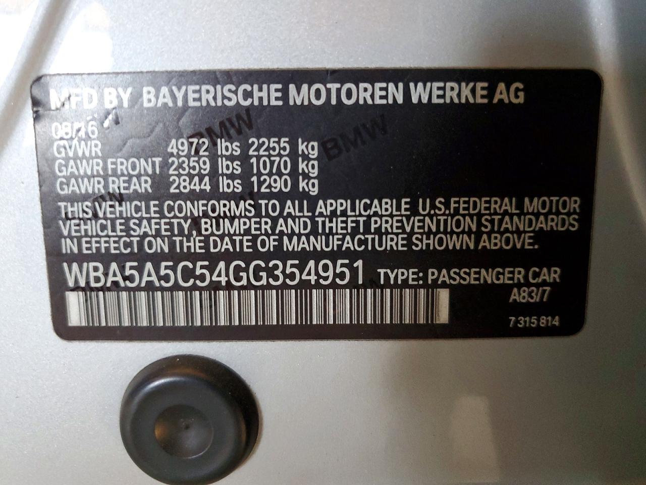 BMW 5 Series I