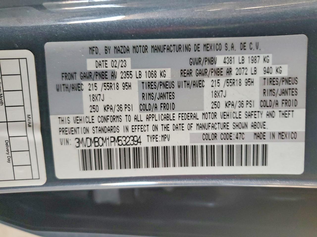 Mazda Cx Preferred