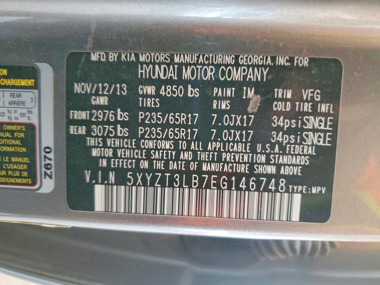 Hyundai SANTA FE 2.4l