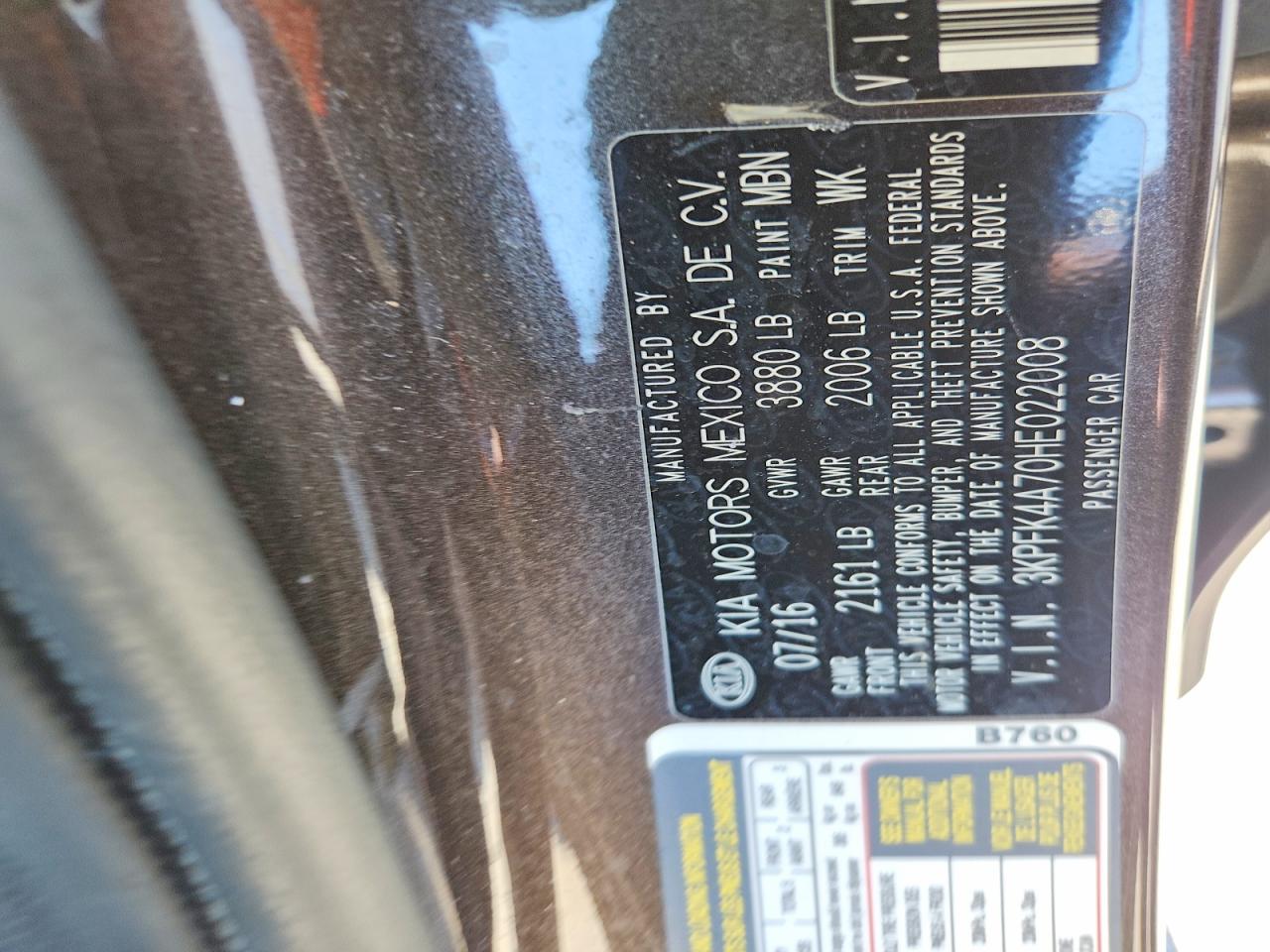 Kia Forte Lx
