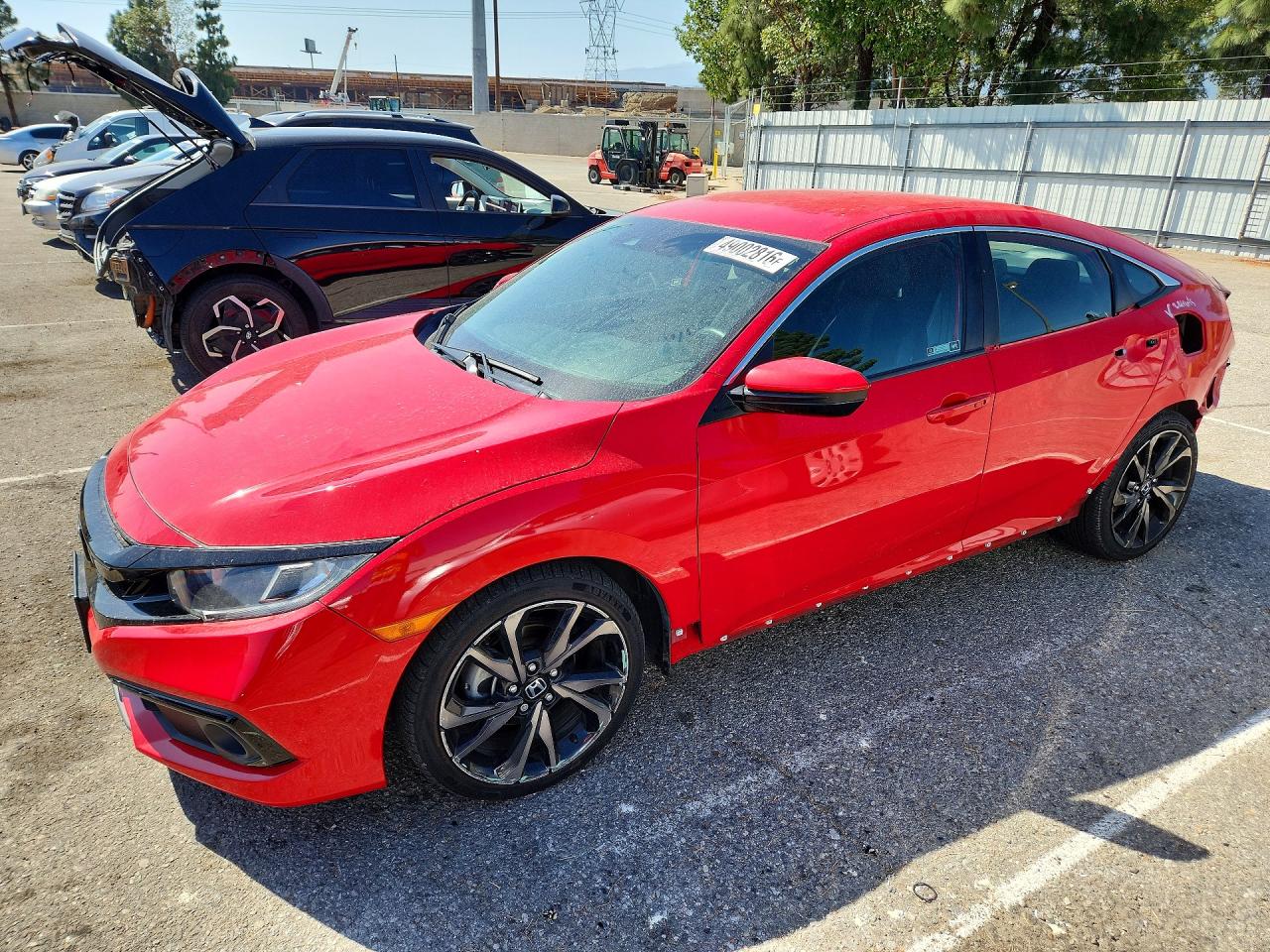 Salvage Honda Civic Image