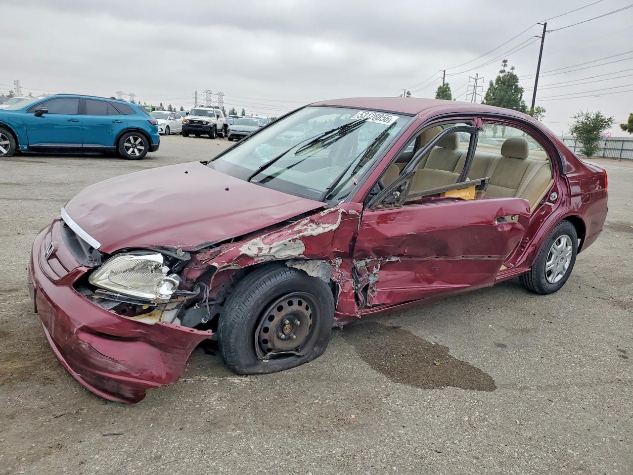 Salvage Honda Civic Image