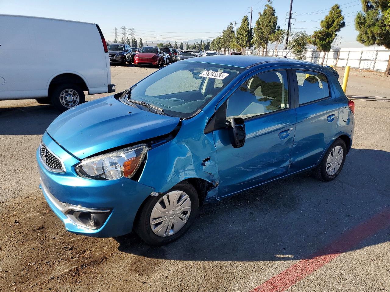 Salvage Mitsubishi Mirage Image