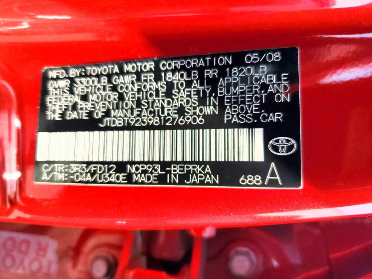 Toyota Yaris Base