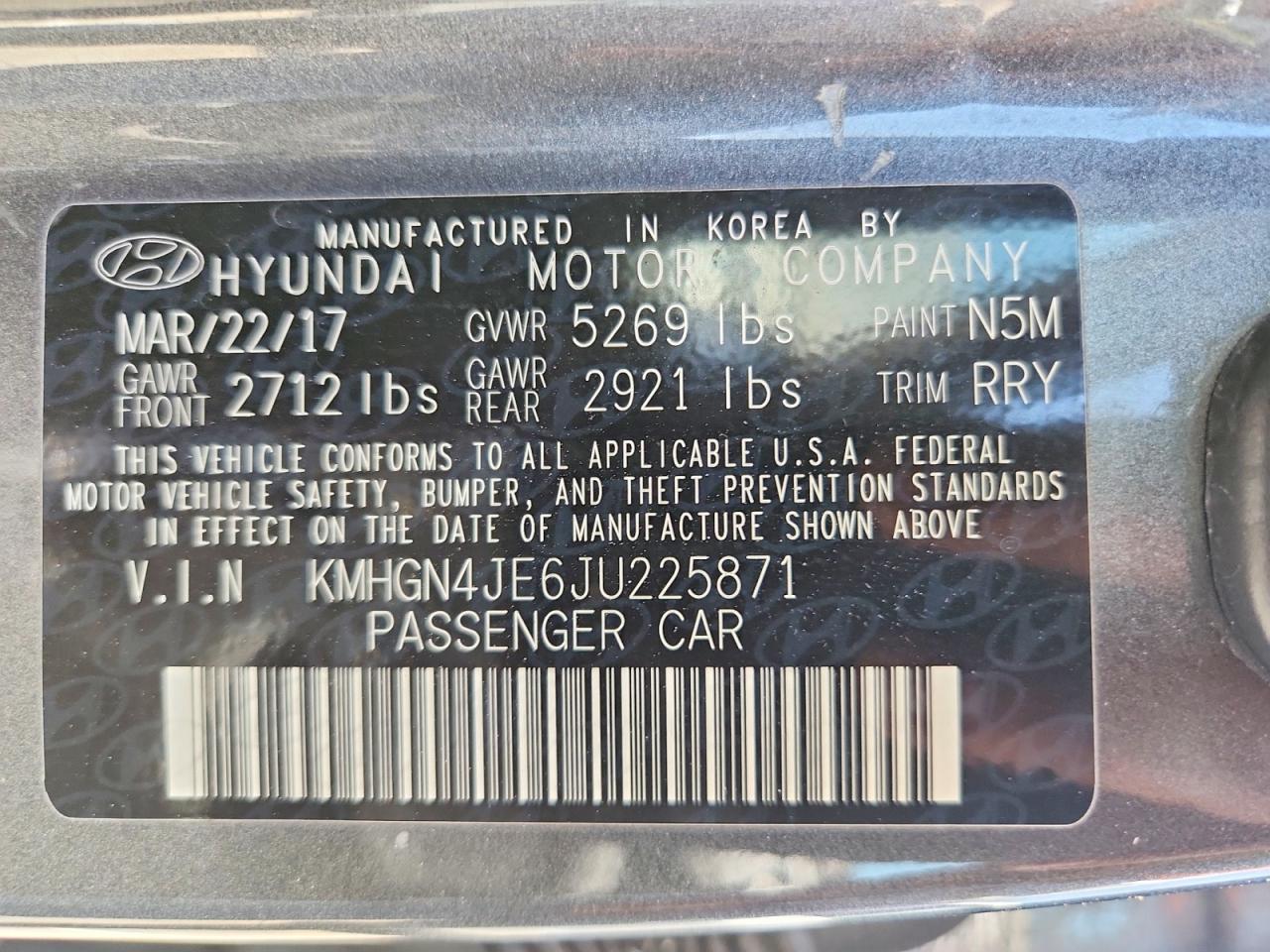 Genesis G80 3.8