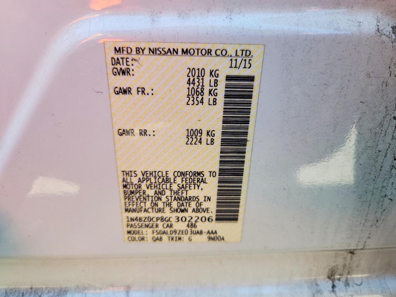 Nissan LEAF Sv
