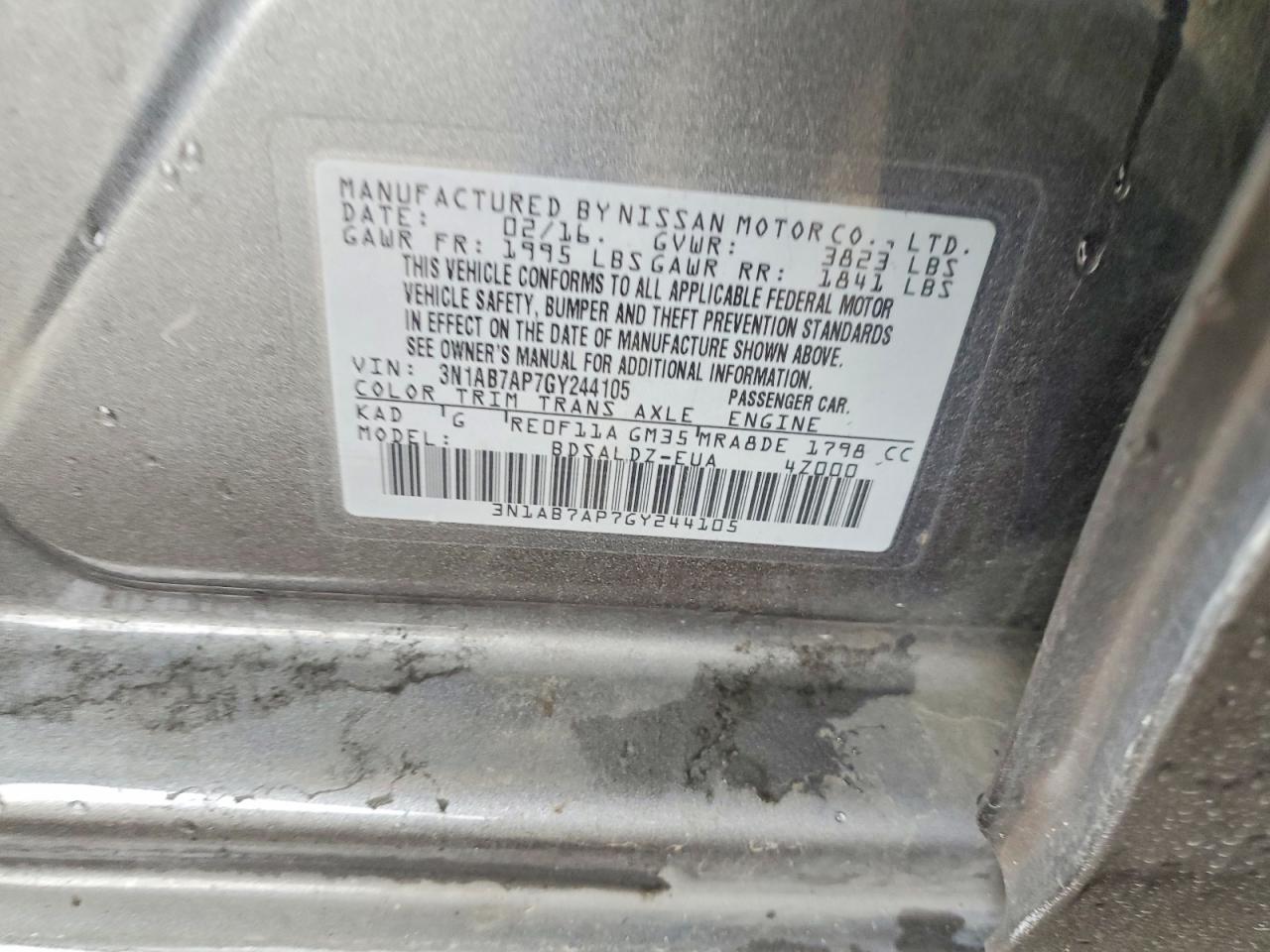 Nissan Sentra Sv