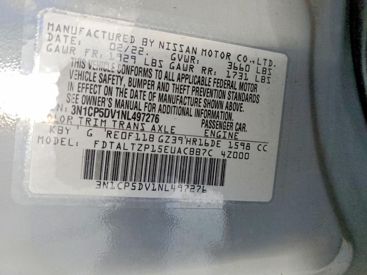 Nissan Kicks Sr