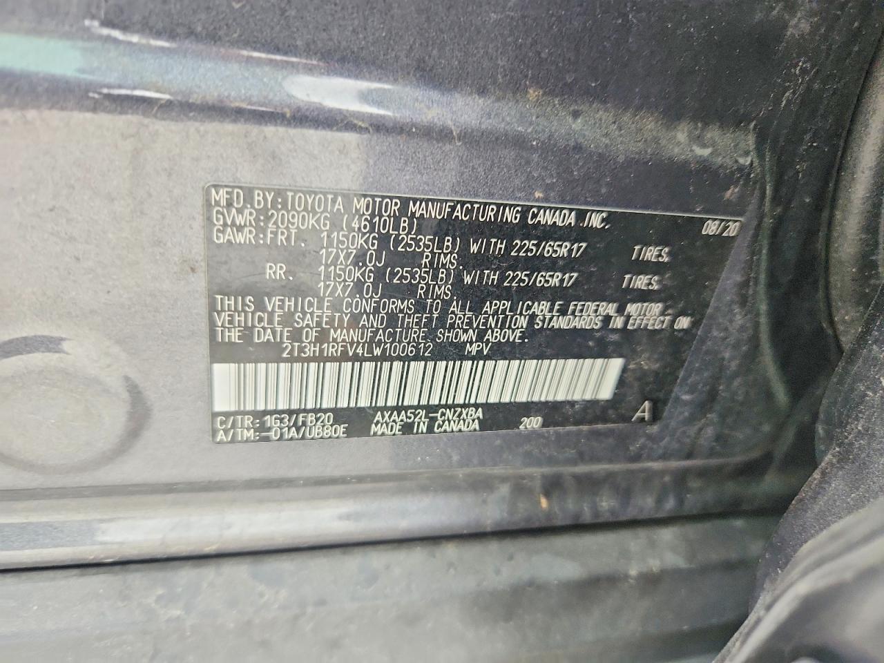 Toyota RAV4 Le