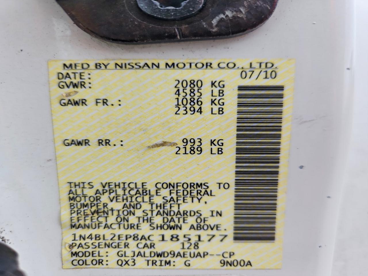 Nissan Altima Sr
