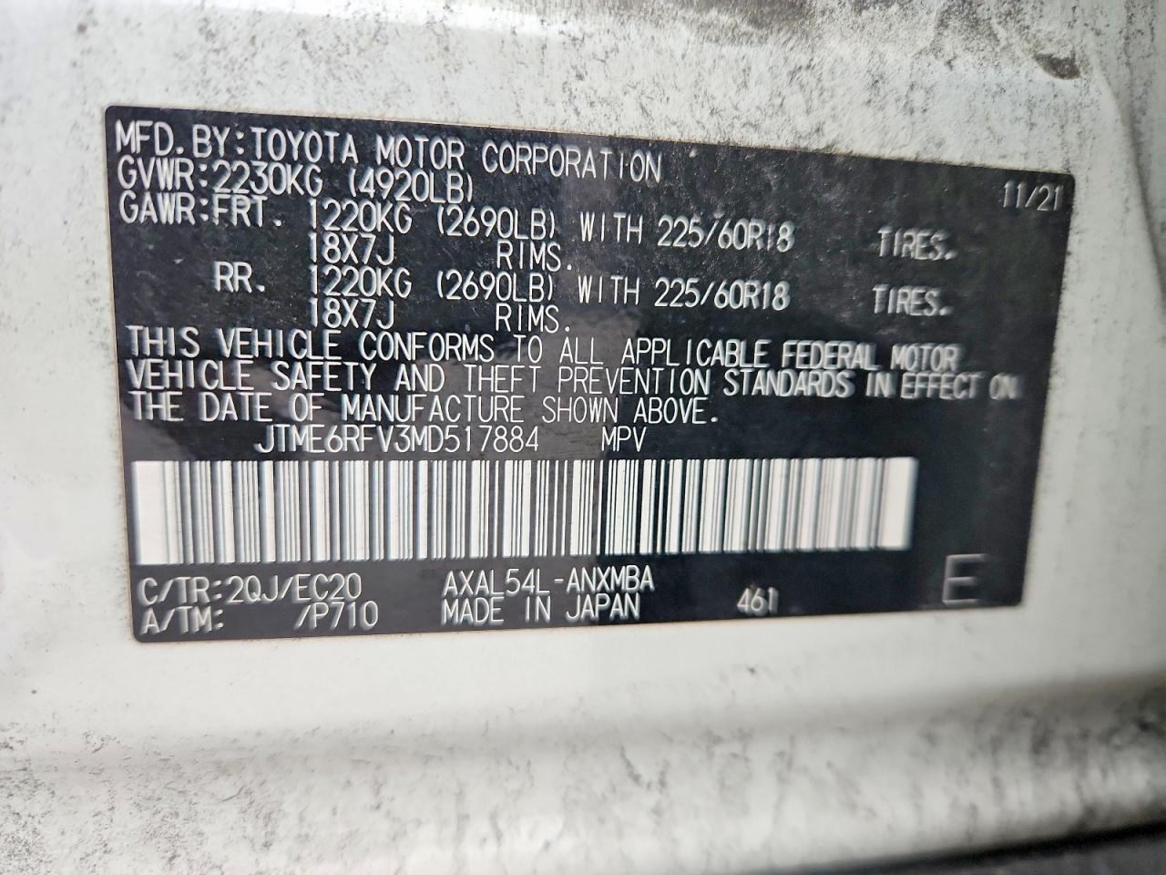 Toyota RAV4 Xse
