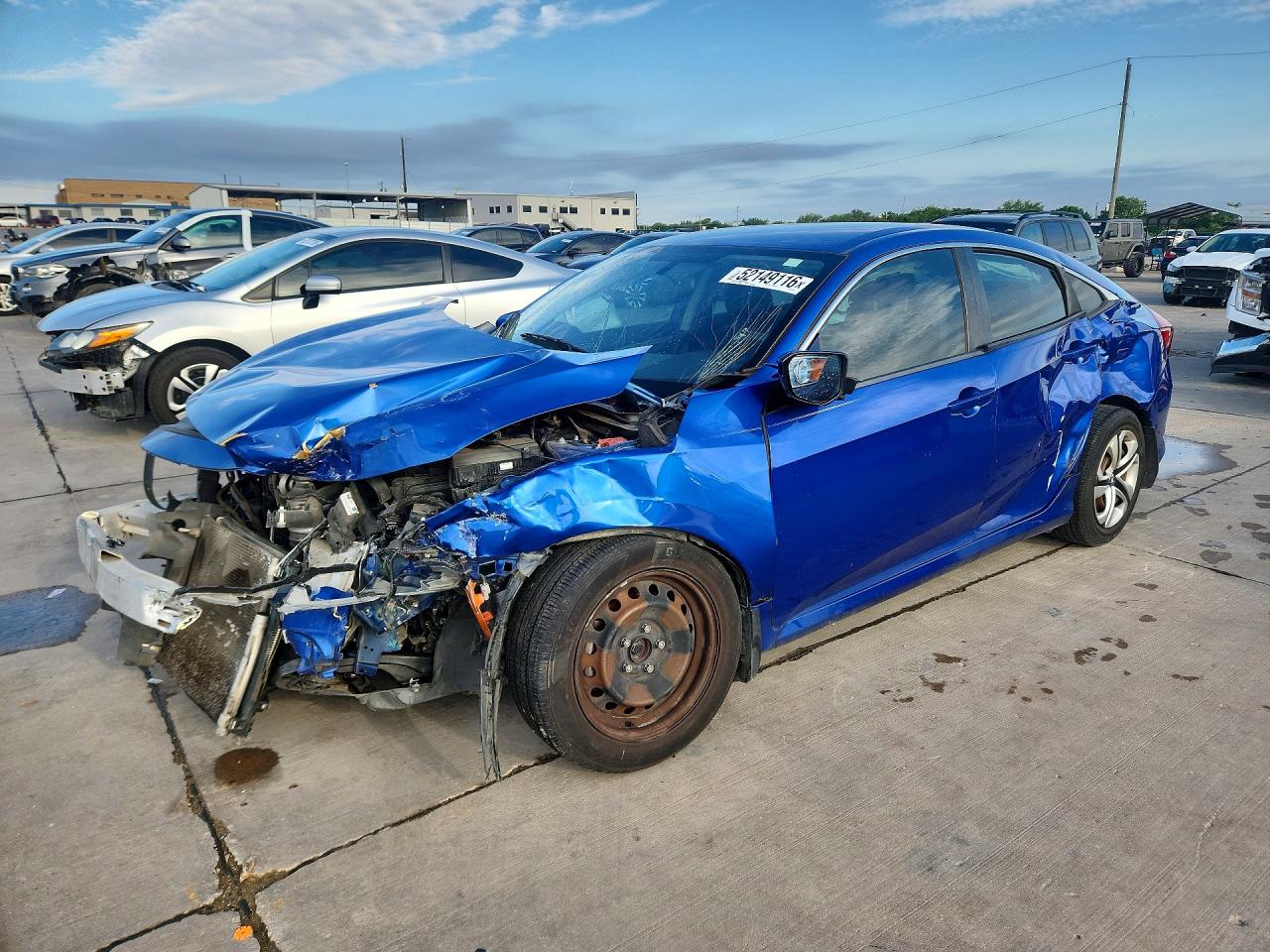 Salvage Honda Civic Image