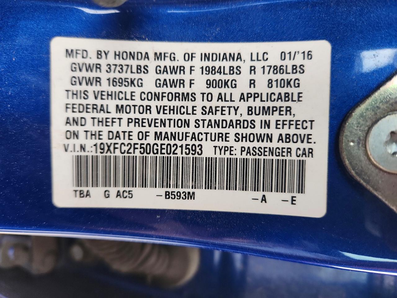 Honda Civic Lx