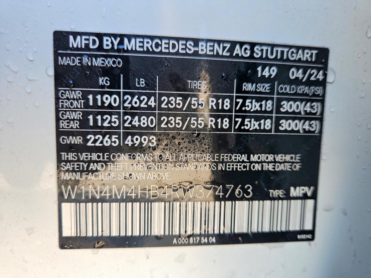 Mercedes-Benz GLB 250 4matic