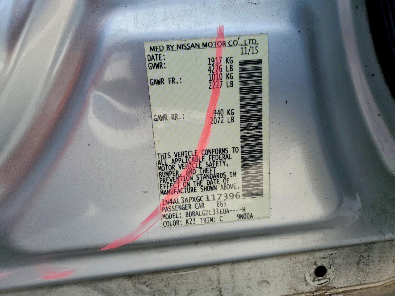 Nissan Altima 2.5 S