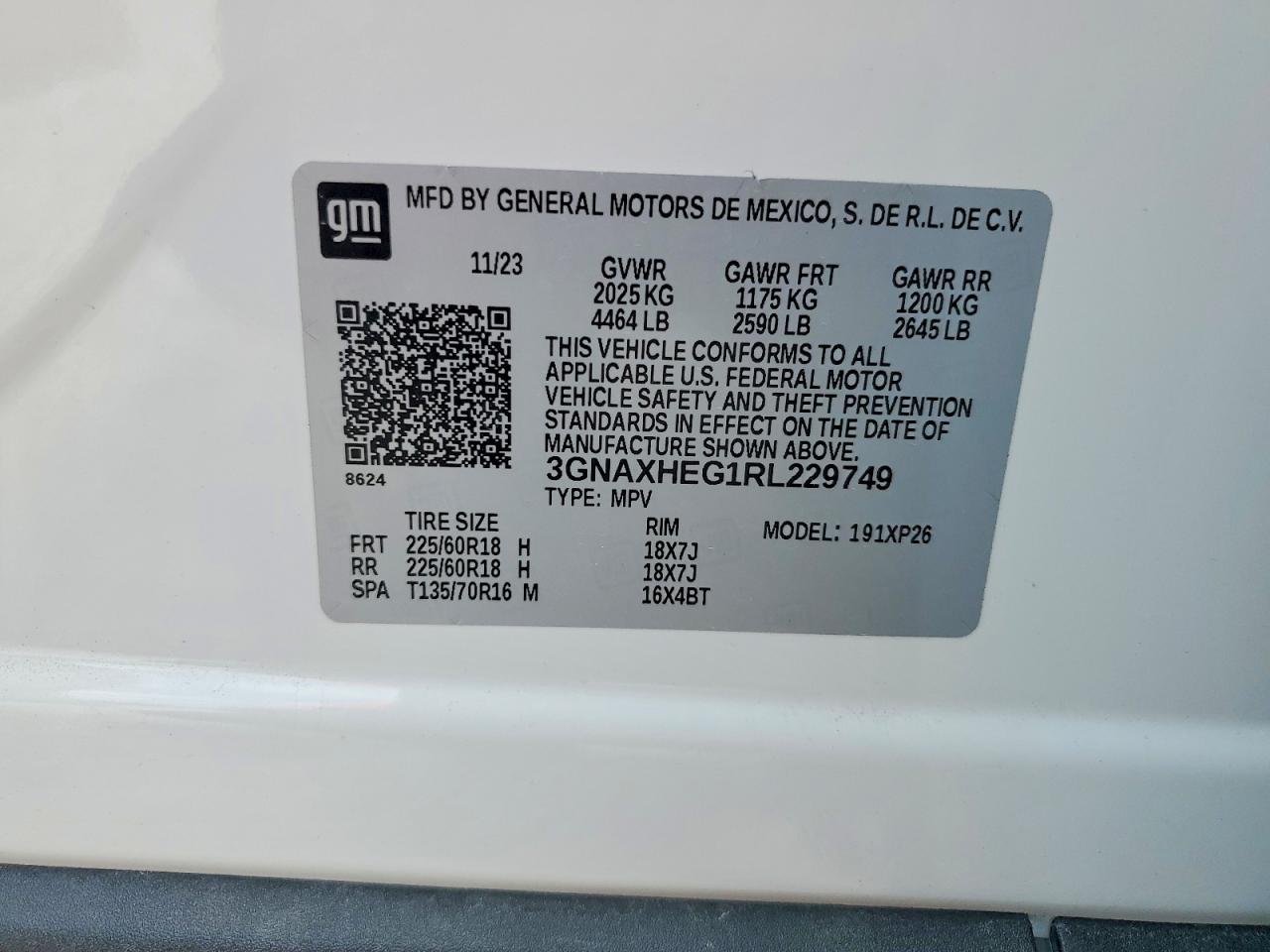 Chevrolet Equinox Ls