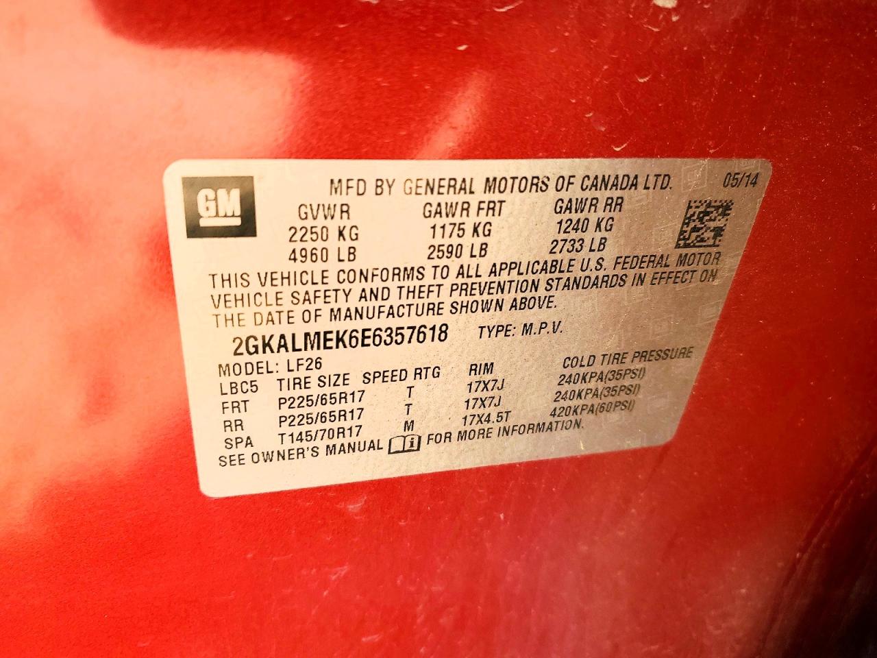 GMC Terrain Sle