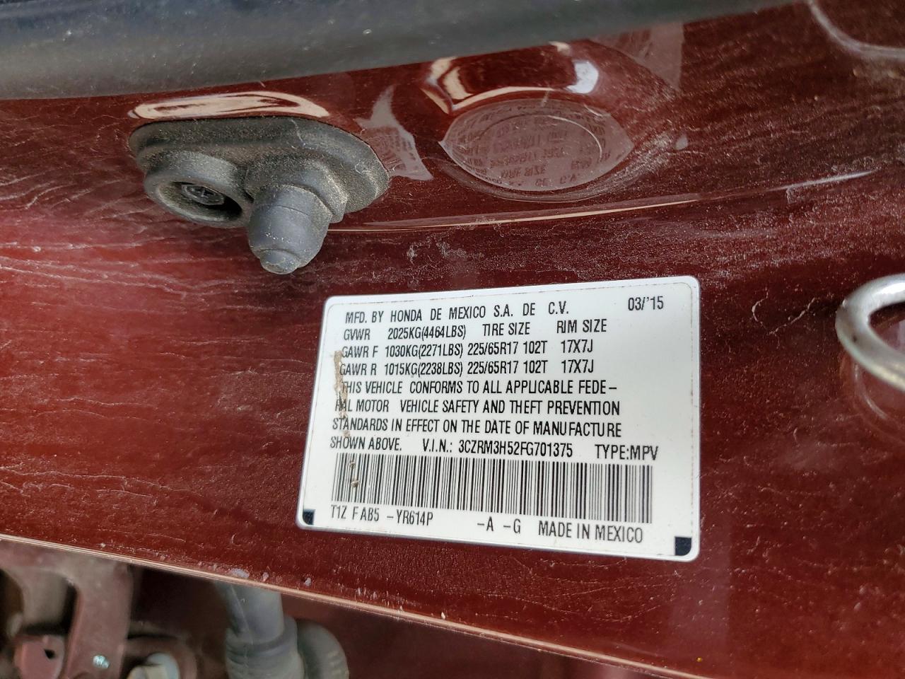 Honda Crv Ex