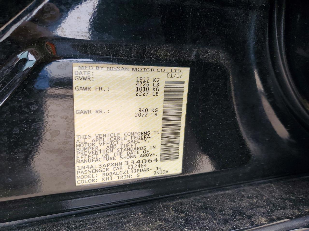 Nissan Altima 2.5 S