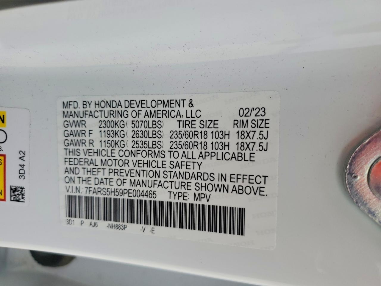 Honda Crv Sport