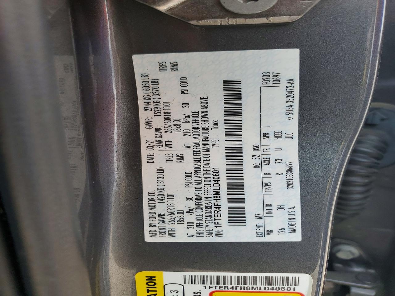 Ford Ranger Xl