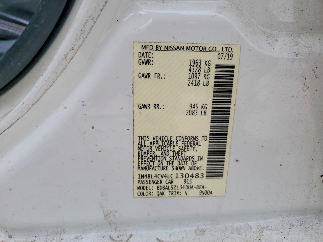 Nissan Altima Sr