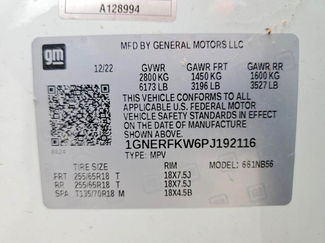 Chevrolet Traverse Ls