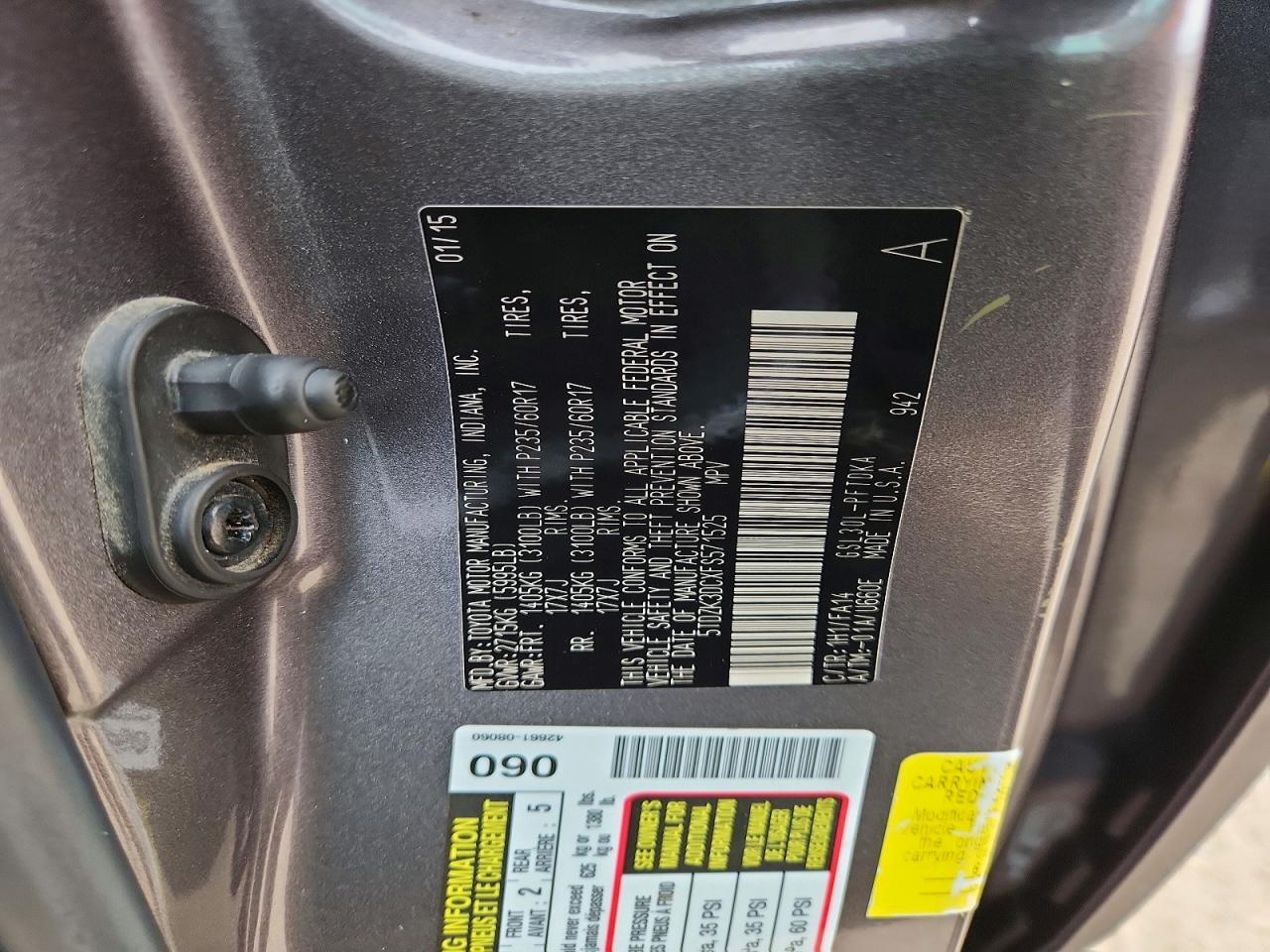 Toyota Sienna L 7-passenger