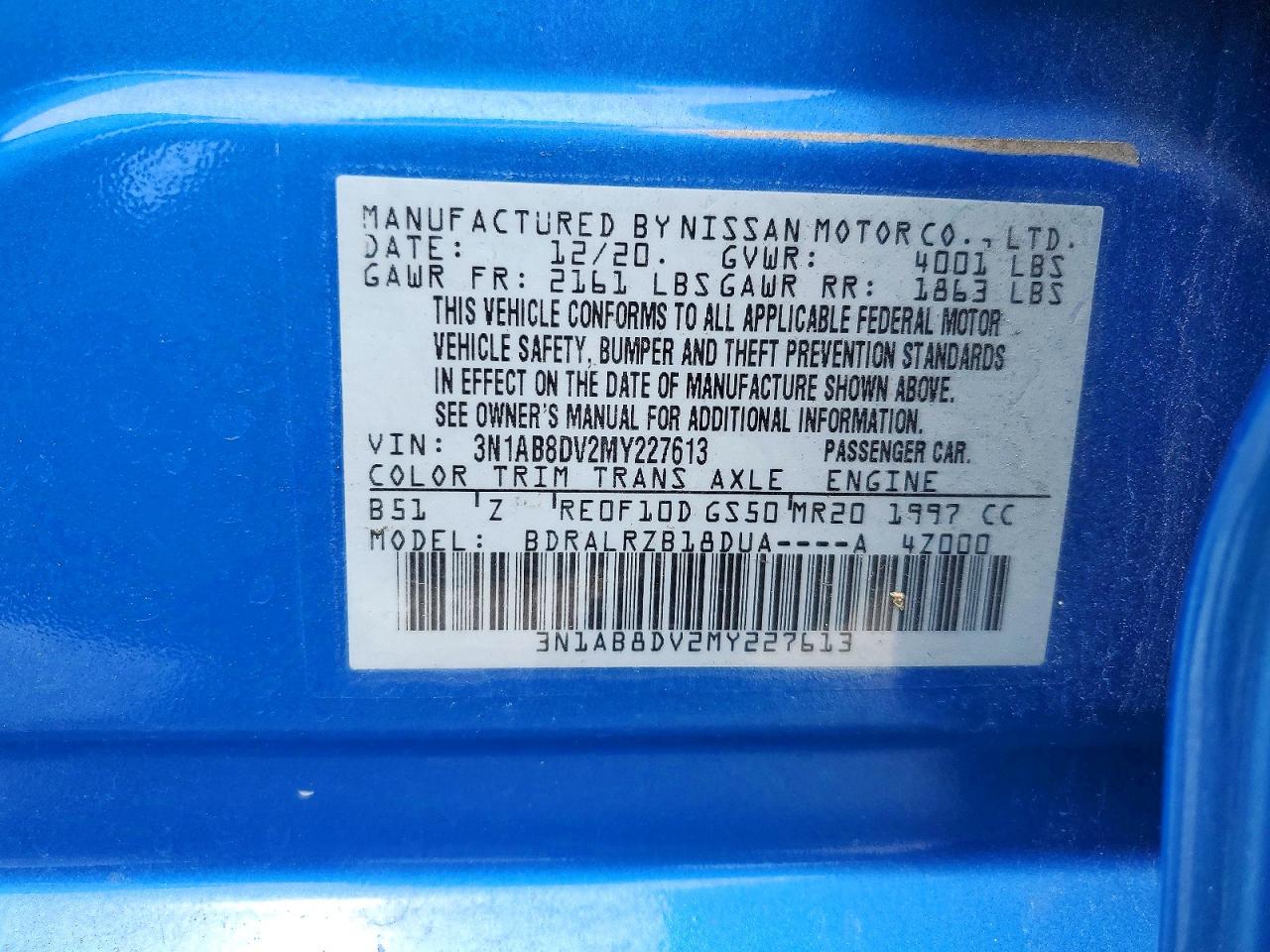 Nissan Sentra Sr