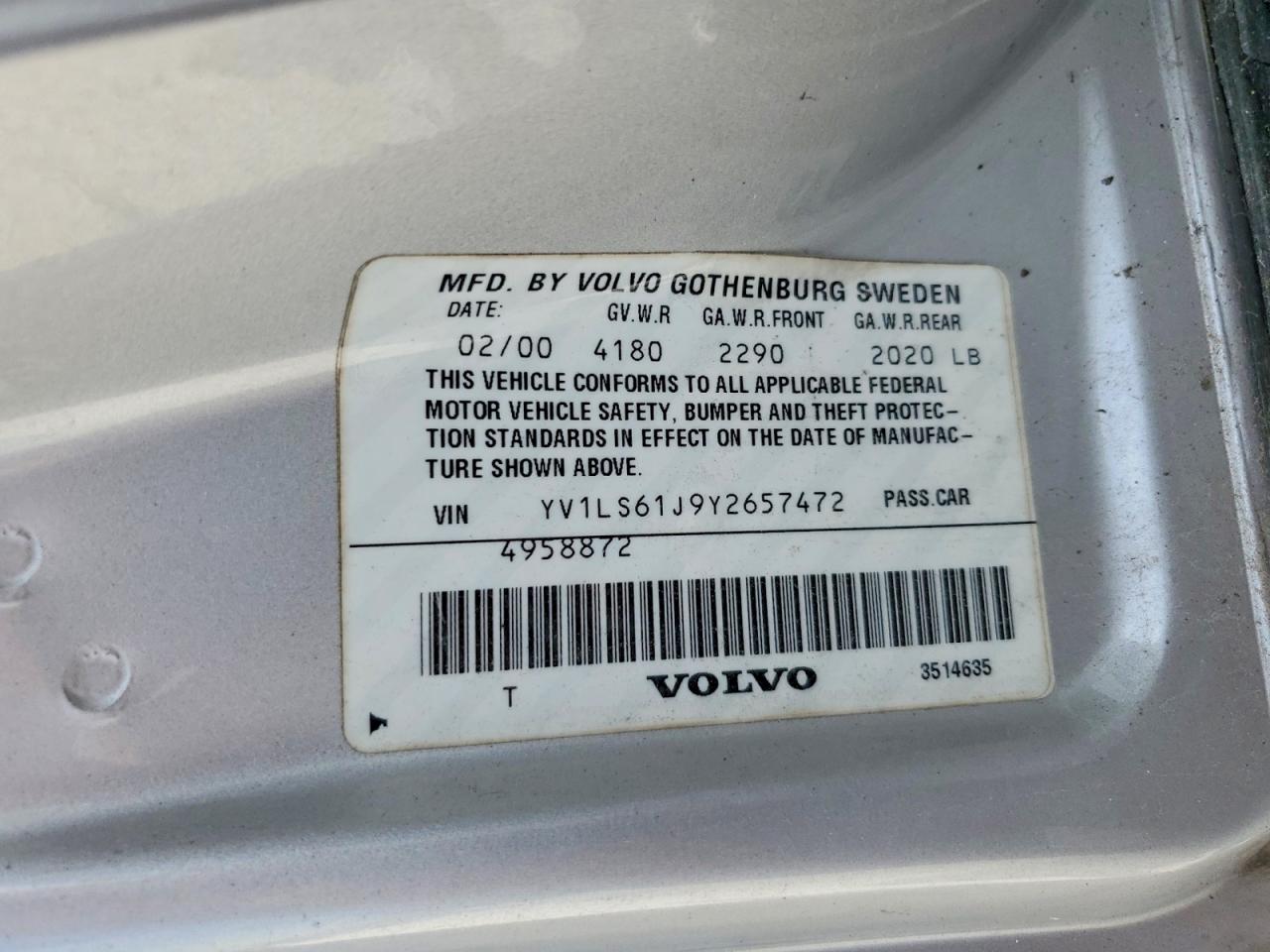 Volvo S70 Base