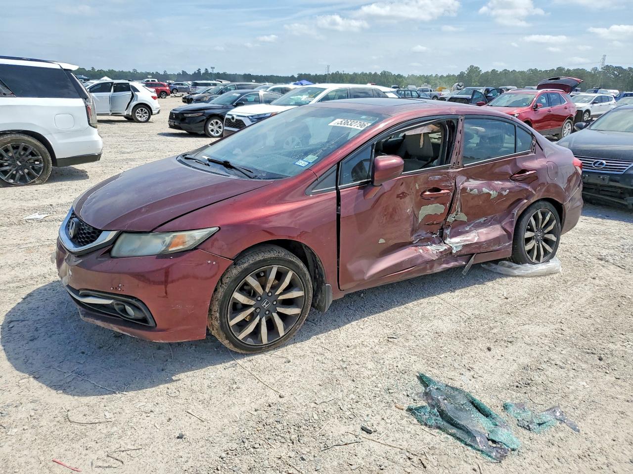 Salvage Honda Civic Image