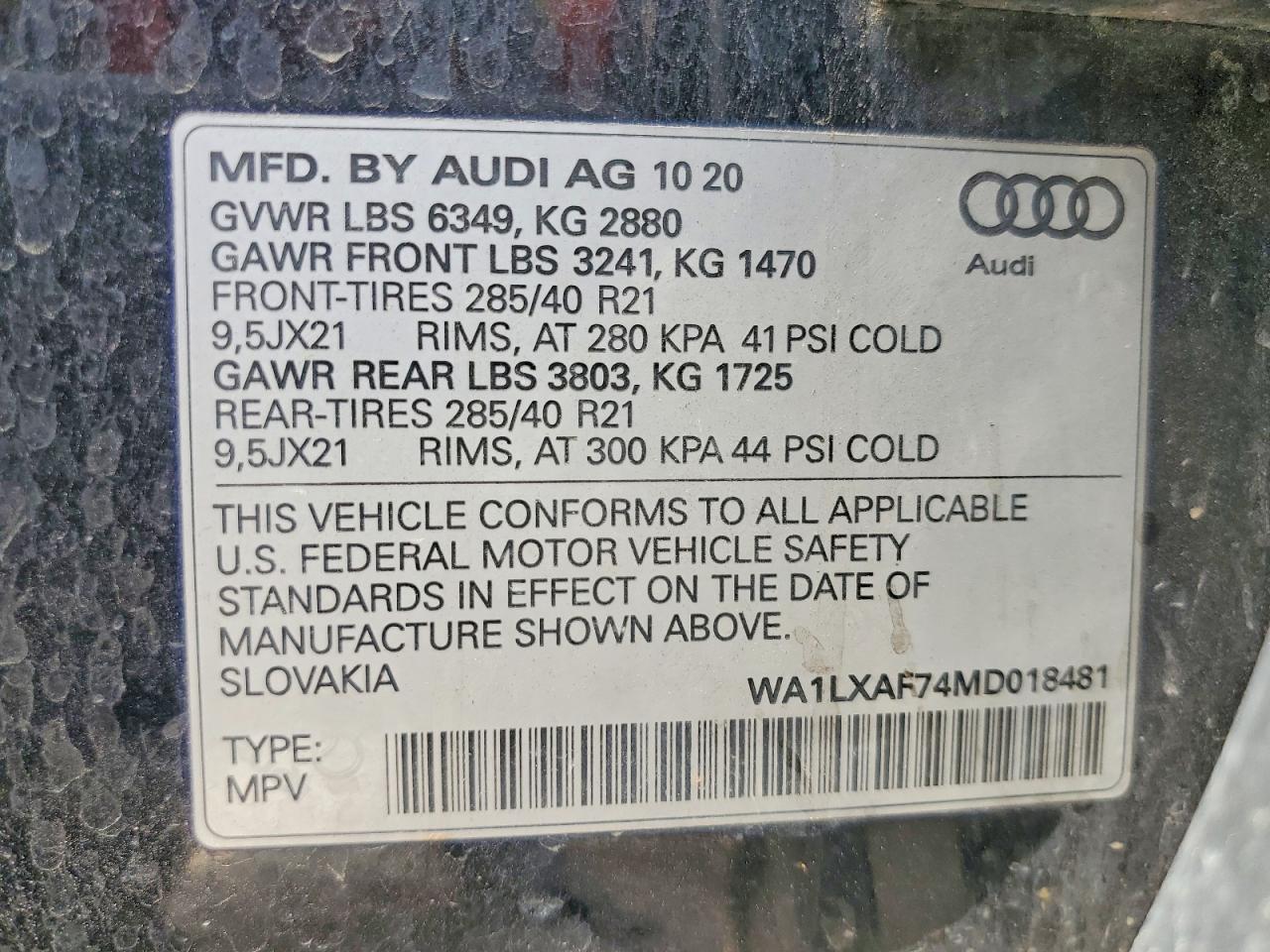 Audi Q7 Premium Plus