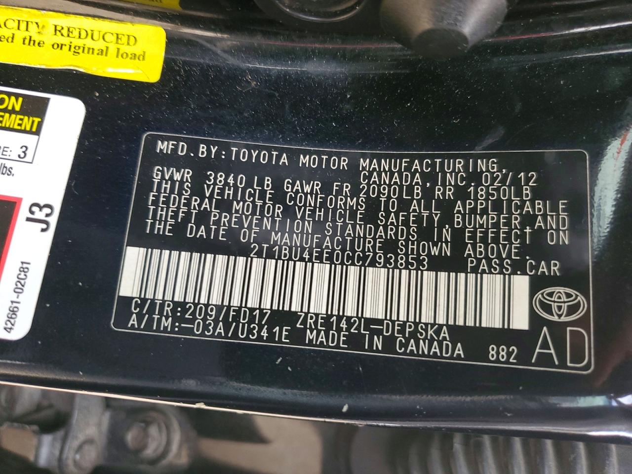 Toyota Corolla S