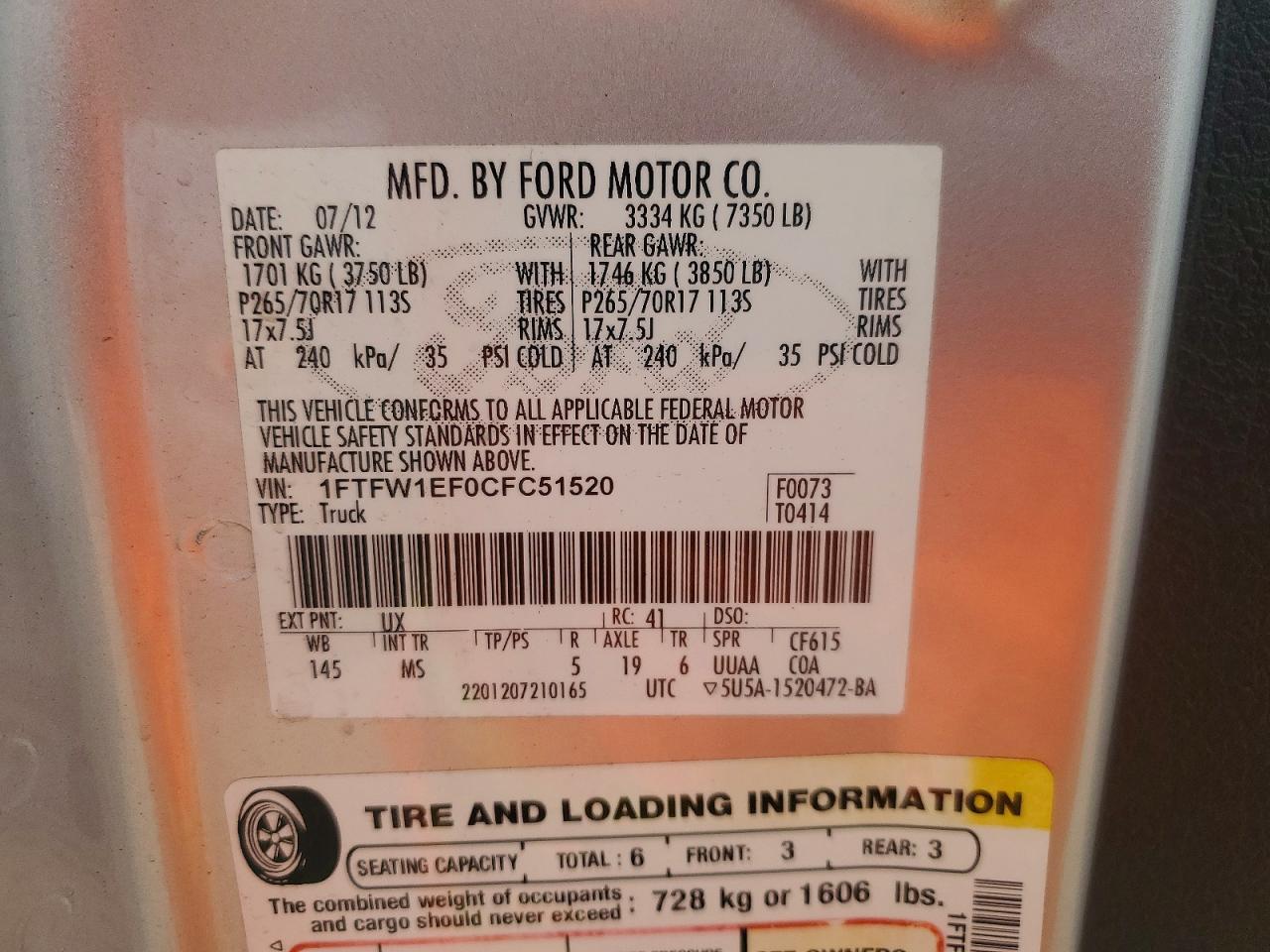 Ford F-150 Supercrew